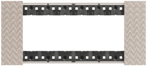 Рамка горизонтальная Legrand BTicino Living Now 1-м. 6 мод. оптик фото Рамка горизонтальная Legrand BTicino Living Now 1-м. 6 мод. оптик картинка